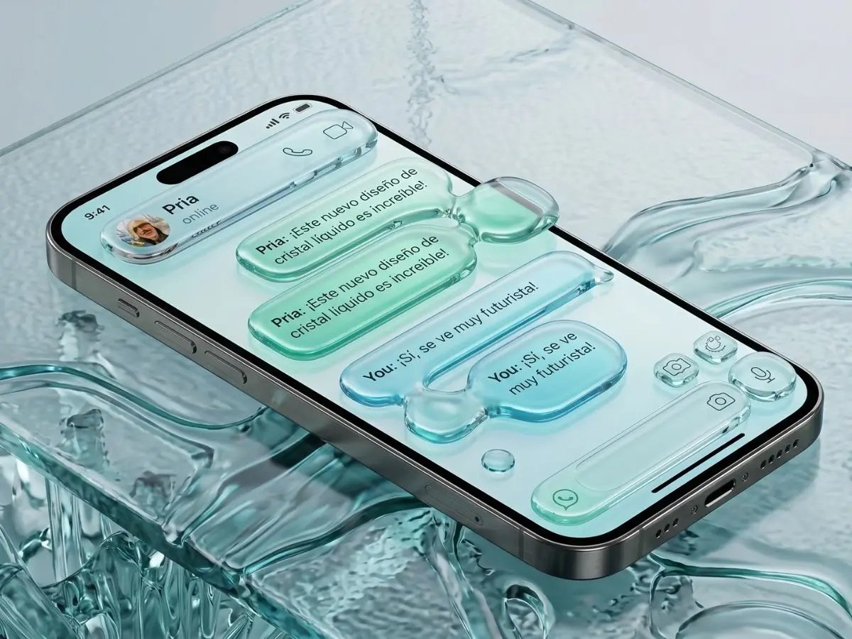 Whatsapp Liquid Glass