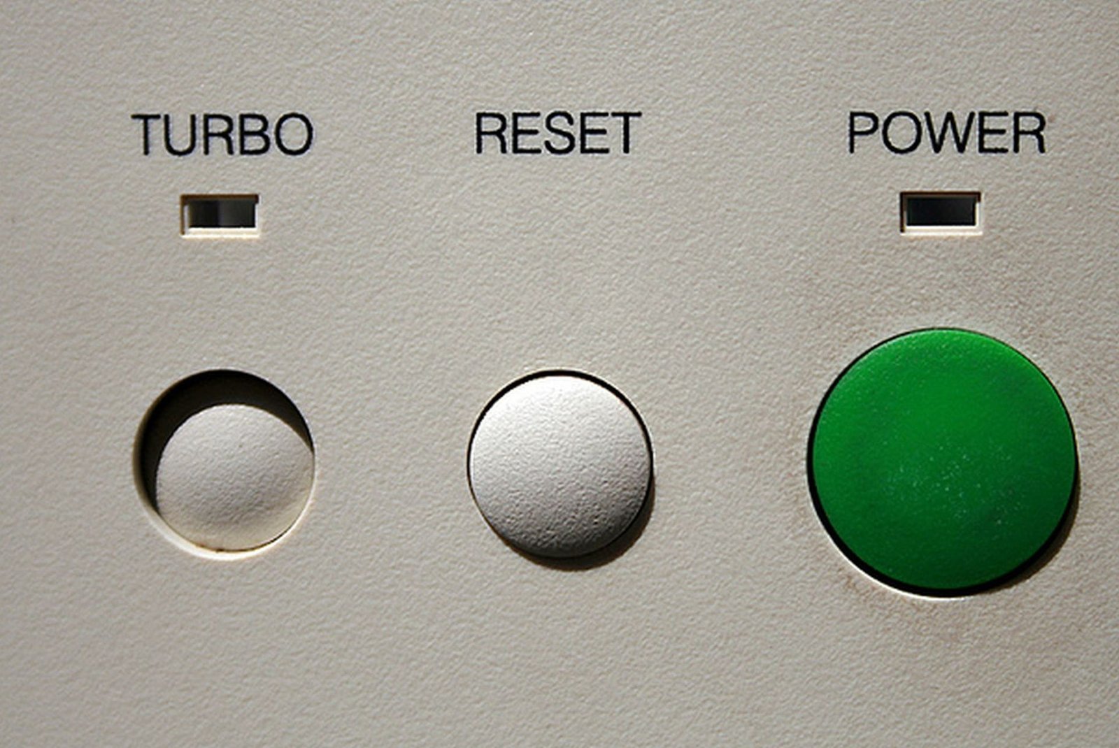botón Turbo PC