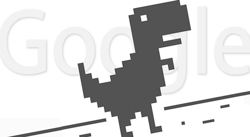 juego del dinosaurio de Google Chrome sin internet