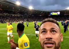 Teoría paranormal enciende las redes por el juego Brasil-Escocia