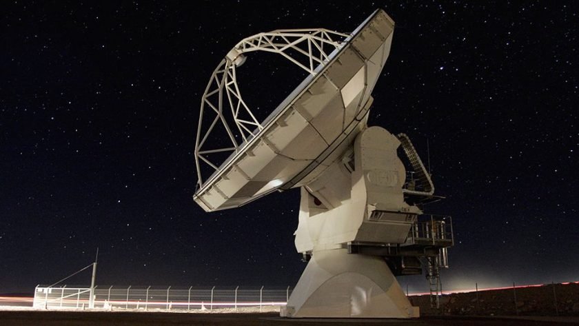 radiotelescopio ALMA agujero negro