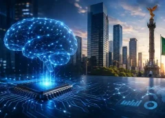Inteligencia artificial elevará en 222% el tráfico de red en México en tres años