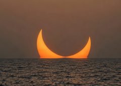 ¿Qué es el amanecer del diablo y por qué ocurre durante un eclipse parcial?