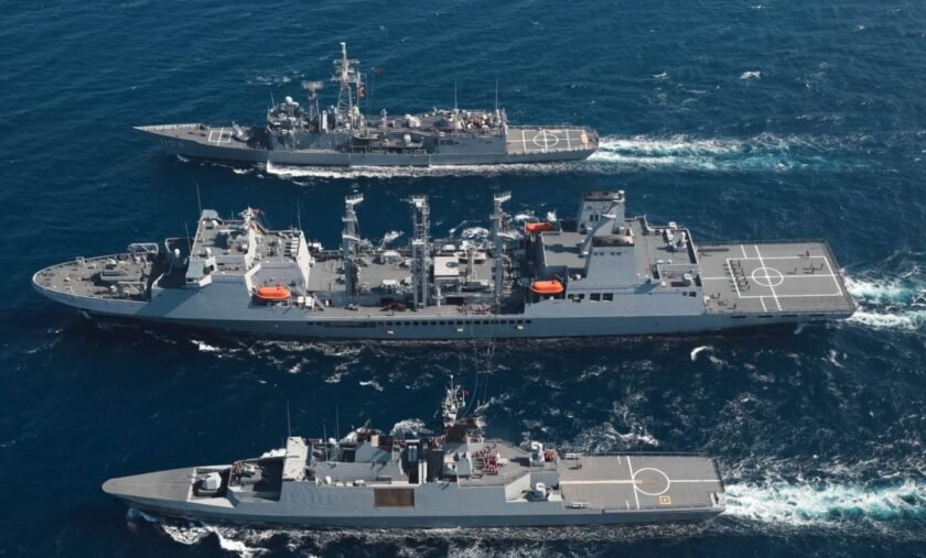 actividad naval china Taiwán