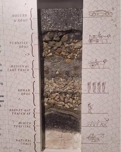 secretos Tierra perfil estratigráfico