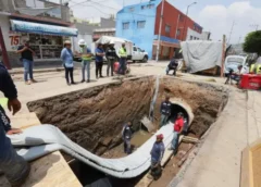 Reparan línea del Cutzamala en Ecatepec con tecnología alemana