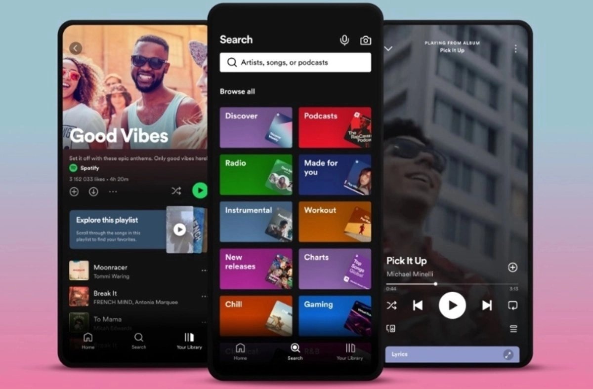 Apagón global servicios Spotify