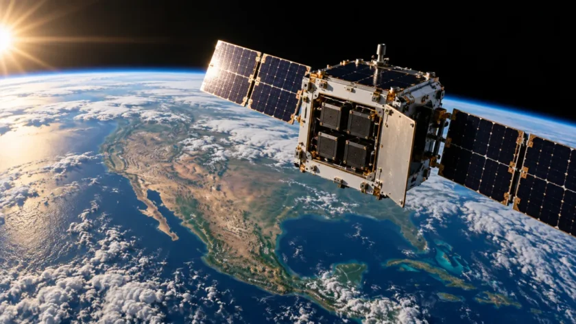 Google satélite IA espacio