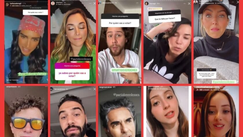 influencers reciben pagos políticos