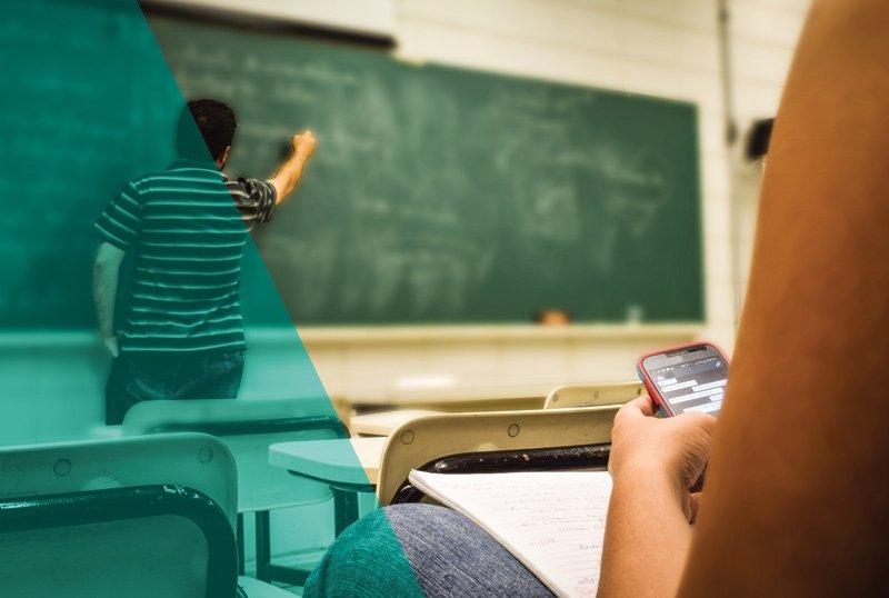 celulares inteligencia artificial estudiantes