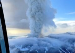 NISAR capta desde el espacio la erupción del volcán Krasheninnikov NISAR capta desde el espacio la erupción del volcán Krasheninnikov