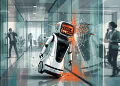 Investigadores desarrollan nuevo sistema de percepción para evitar que los robots choquen contra paredes transparentes Investigadores desarrollan nuevo sistema de percepción para evitar que los robots choquen contra paredes transparentes
